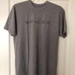 SpaceX Men’s T-Shirt Front Logo